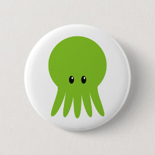 Cute Cthulhu 2 Inch Round Button
