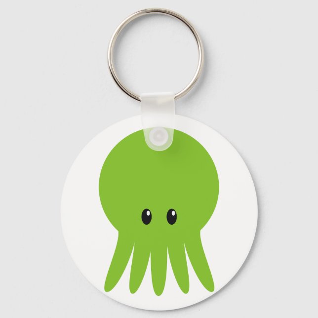 Cute Cthulhu Keychain (Front)