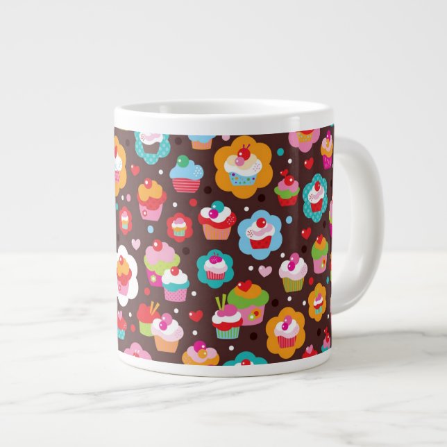Cute Cup Cake Pattern (Front Right)