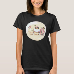 Cute  Cupcake  Bakery Cake  Baking T-Shirt