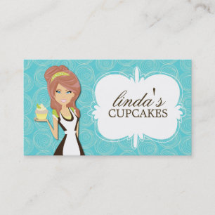 Cute Cupcake Business Cards