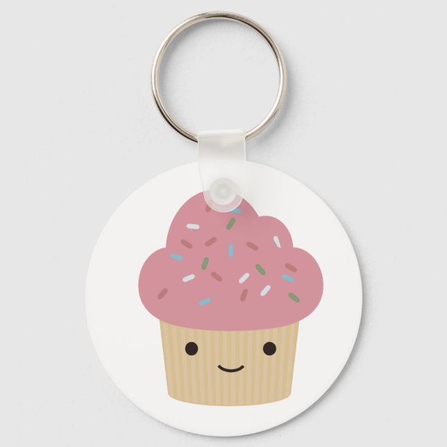 cute cupcake keychain (Front)