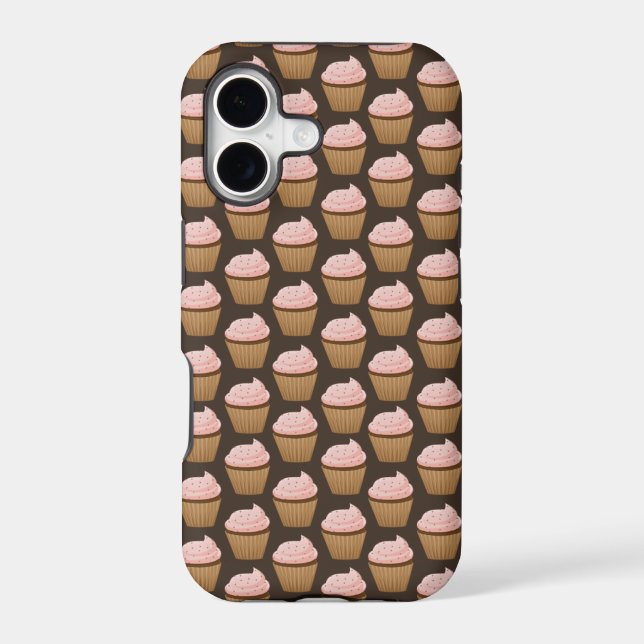 Cute Cupcake Pattern iPhone 5 Case (Back)