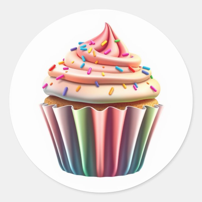 Cute Cupcake Stickers (Front)