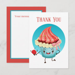 Cute cupcake vendors or baker Thank you