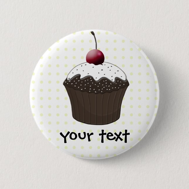 Cute Cupcakes 2 Inch Round Button (Front)
