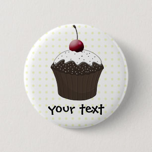 Cute Cupcakes 2 Inch Round Button