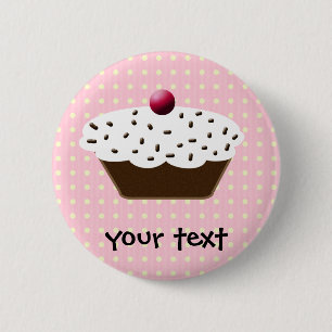 Cute Cupcakes 2 Inch Round Button