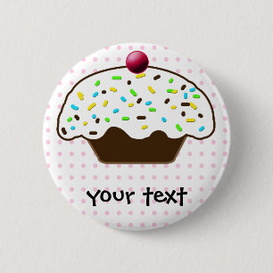Cute Cupcakes 2 Inch Round Button