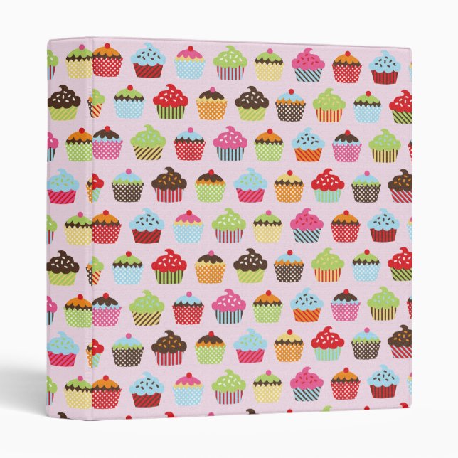 Cute Cupcakes Binder (Front/Spine)