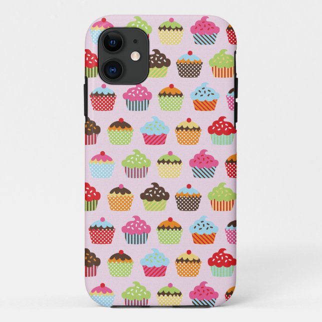 Cute Cupcakes Case-Mate iPhone Case (Back)