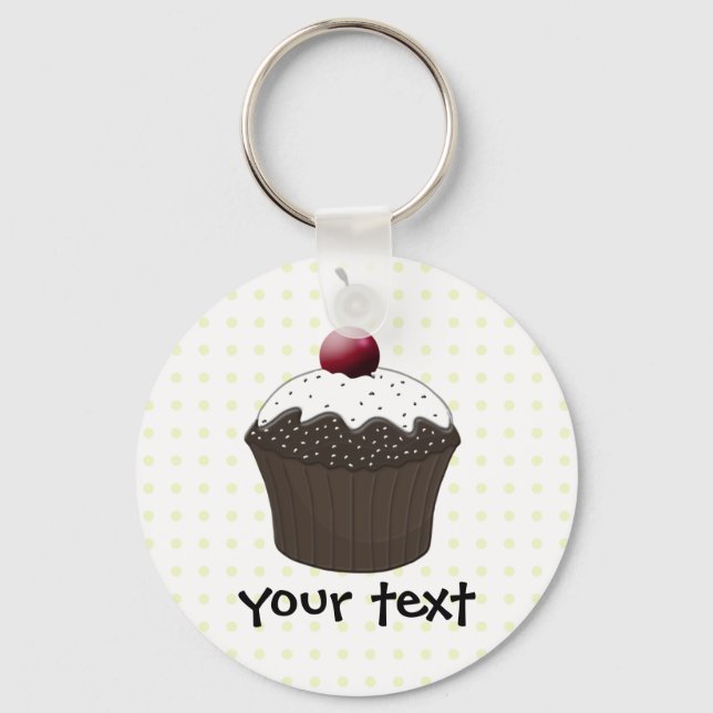 Cute Cupcakes Keychain (Front)