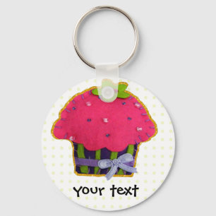 Cute Cupcakes Keychain