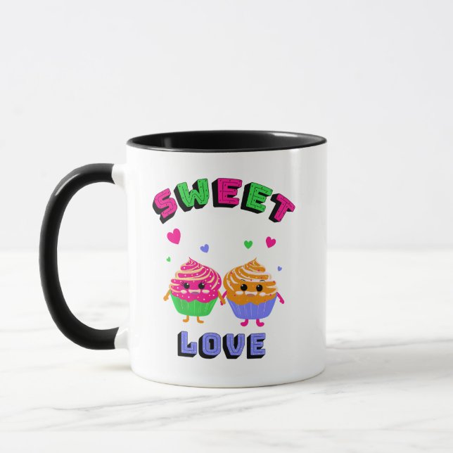 Cute cupcakes mug (Left)