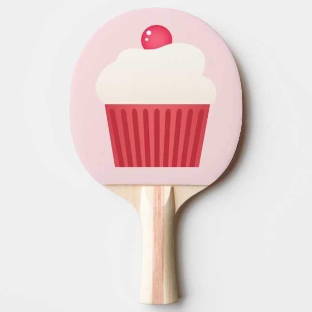 Cute Cupcakes pattern Ping Pong Paddle (Front)