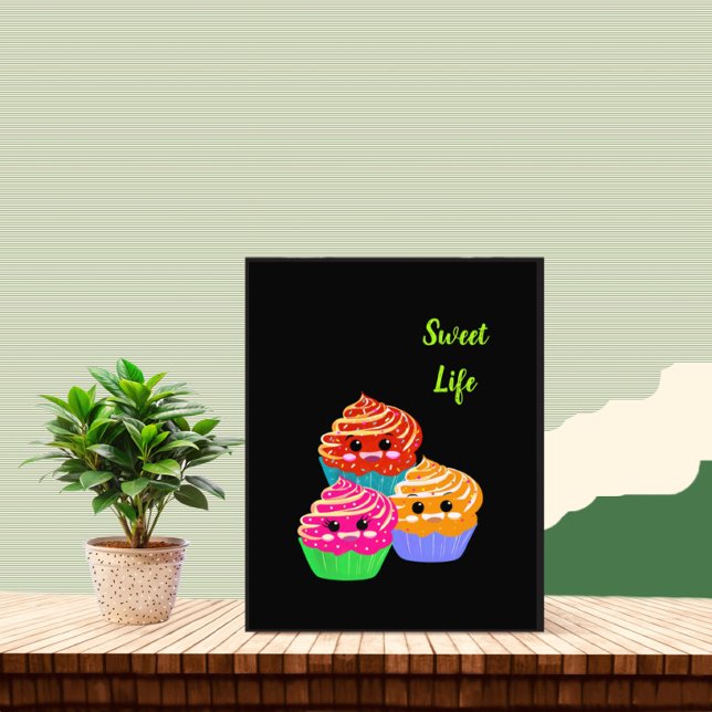 Cute cupcakes photo print (Creator Uploaded)