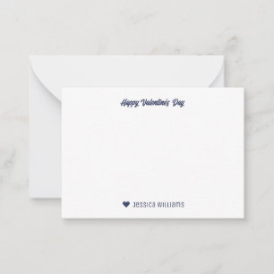 Cute Cupid Bow Arrow Heart Pattern Valentine's Day Card