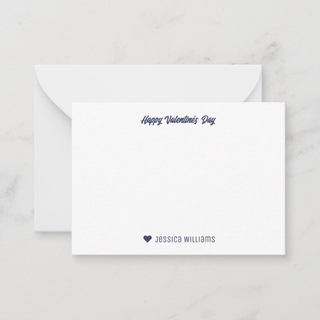 Cute Cupid Bow Arrow Heart Pattern Valentine's Day Card (Front)