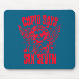 Cute Cupid Days 67 6 7 Mouse Pad