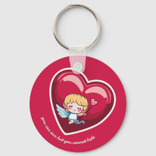 Cute Cupid Keychain