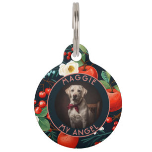 Cute Custom Cat Mom Gift Christmas  Pet Tag