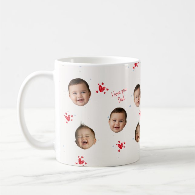 Cute Custom Coffee Mug for Father's Day (Left)