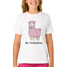 Cute Custom Colour No Problema Llama