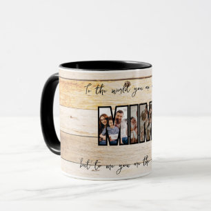 Cute Custom Family Photo Mug