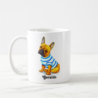 Cute Custom French Bulldog Puppy Coffee Mug