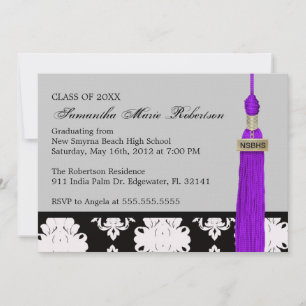 Cute Custom Graduation Invitation