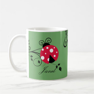 Cute Custom Lady Bug Mug Ladybug