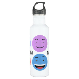 Cute custom monogram water bottles