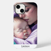 Cute Custom Name Mother and Baby Sentimental Gift