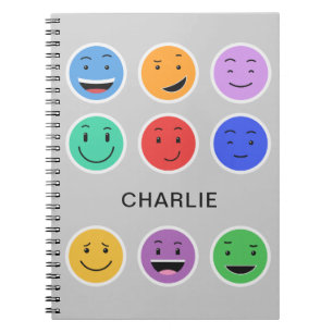 Cute custom name notebook