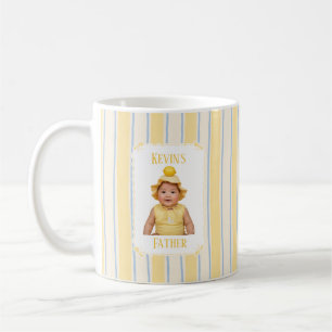Cute Custom Name Stripes Coffee Mug