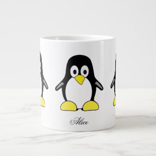 Cute custom penguins coffee mug