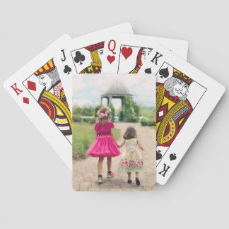 Cute Custom Personalized Children Photo Template Playing Cards