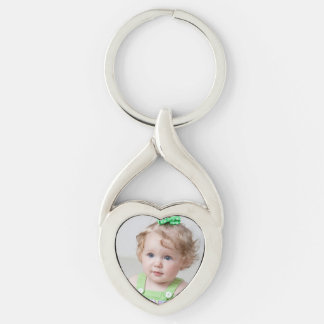 Cute Custom Photo Keychain