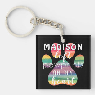 Cute Custom Rainbow Bridge Empreintes de pattes su