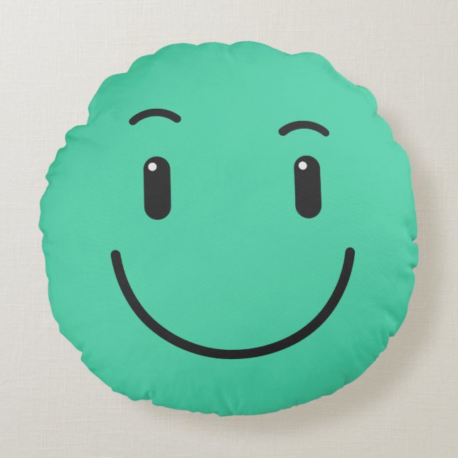 Cute custom text throw pillow (Front)