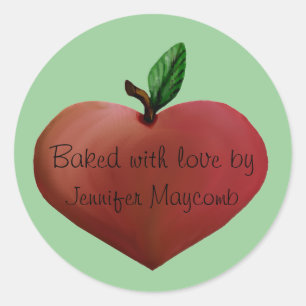 Cute customizable kitchen gift stickers