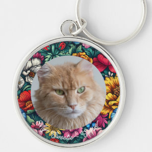 Cute Customizable Pet Dog Cat Keychain