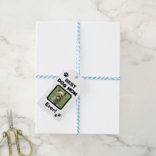 Cute Customize Best Pet Dog Cat Mom Mum Ever Gift Tags