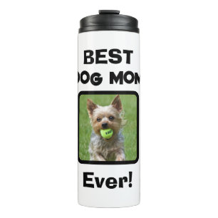 Cute Customize Best Pet Dog Cat Mom Mum Ever Thermal Tumbler