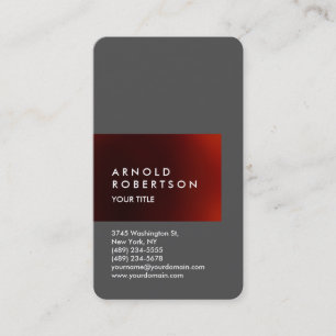 Cute Customize Text Professional Business Card