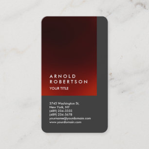 Cute Customize Text Professional Business Card