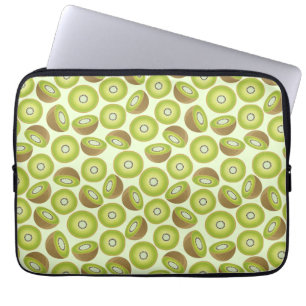 Cute Cut Kiwi Pattern Laptop Sleeve