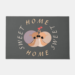 Cute Cute Snail Doormat Text - Home Sweet Home