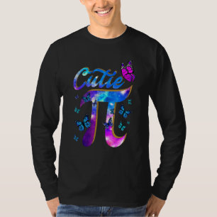 Cute & Cutie Pi Math Pie Butterfly Adorable Math T-Shirt