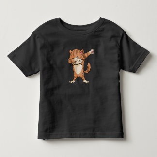 Cute Dab Cat Dabber Dance Toddler T-shirt